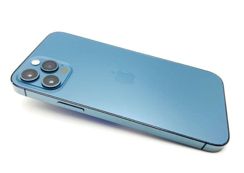 iPhone 12 Pro 256GB パシフィックブルー SIMフリー 美品！ iPhone 12 Pro Max 256GB ブルー SIMフリー iPhone 12 pro max 256GB