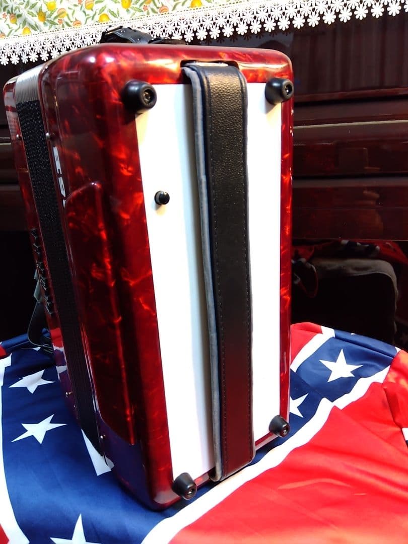 綺麗な音色即演奏可】Yamaha ソプラノ アコーディオン S-25B 25鍵