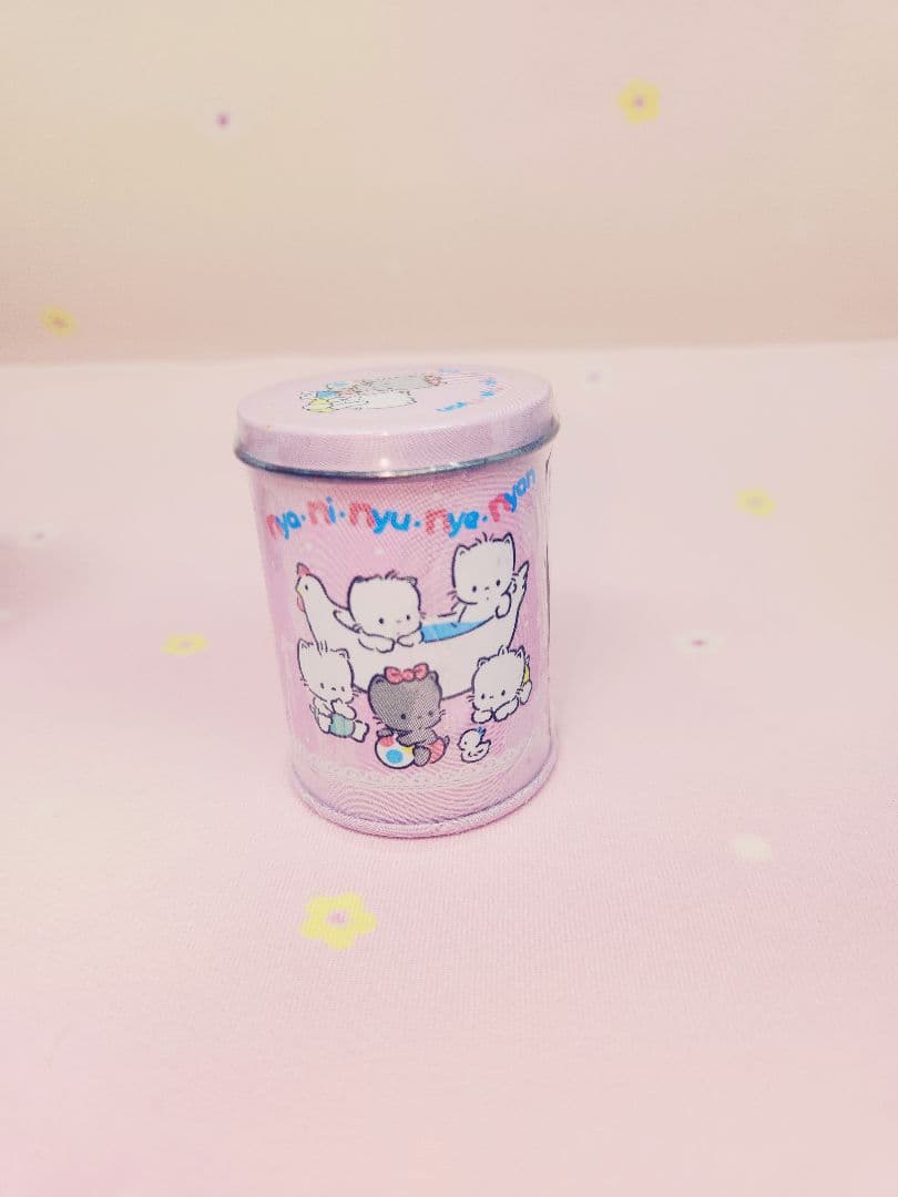 ミニ缶入りシール マイメロ Sanrio キキララ マロンクリーム マイ
