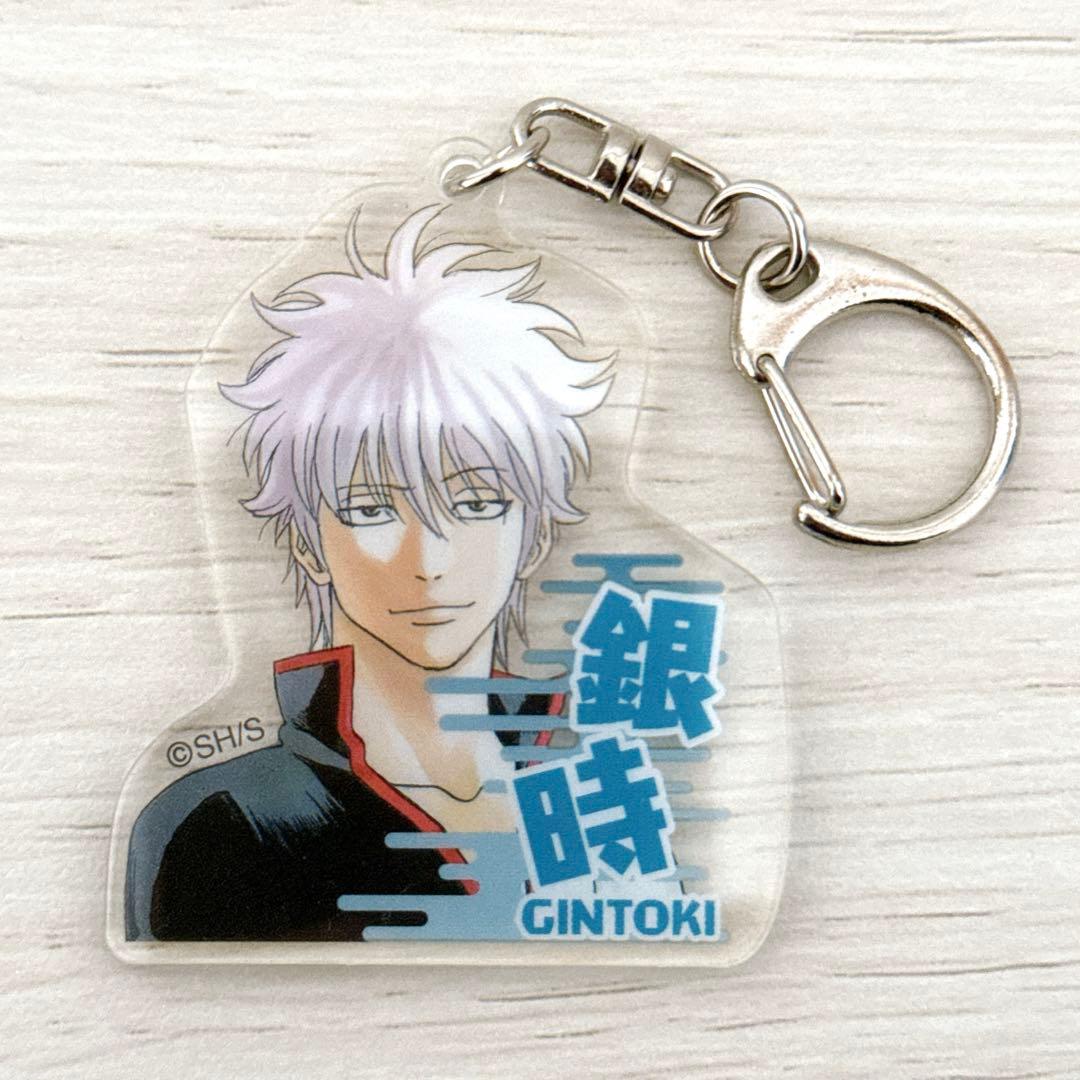 希少‼️ 銀魂 坂田銀時 原作絵 アクリルキーホルダー ジャンプショップ