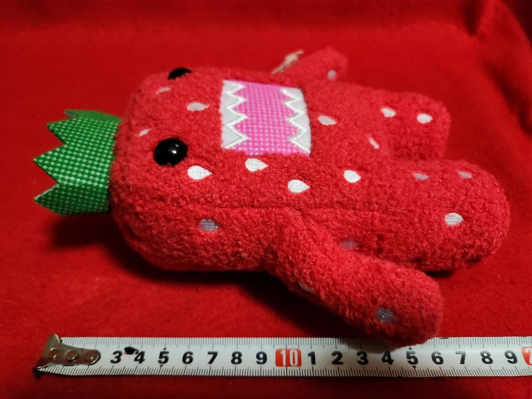 どーもくん 15th いちご ぬいぐるみ S 15周年 マスコット NHK