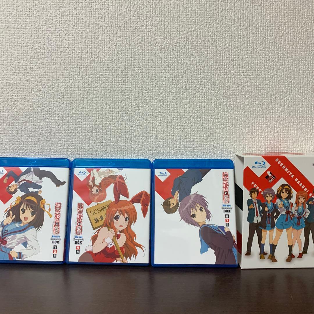 涼宮ハルヒの憂鬱 ブルーレイ コンプリートBOX〈初回限定生産・8枚組