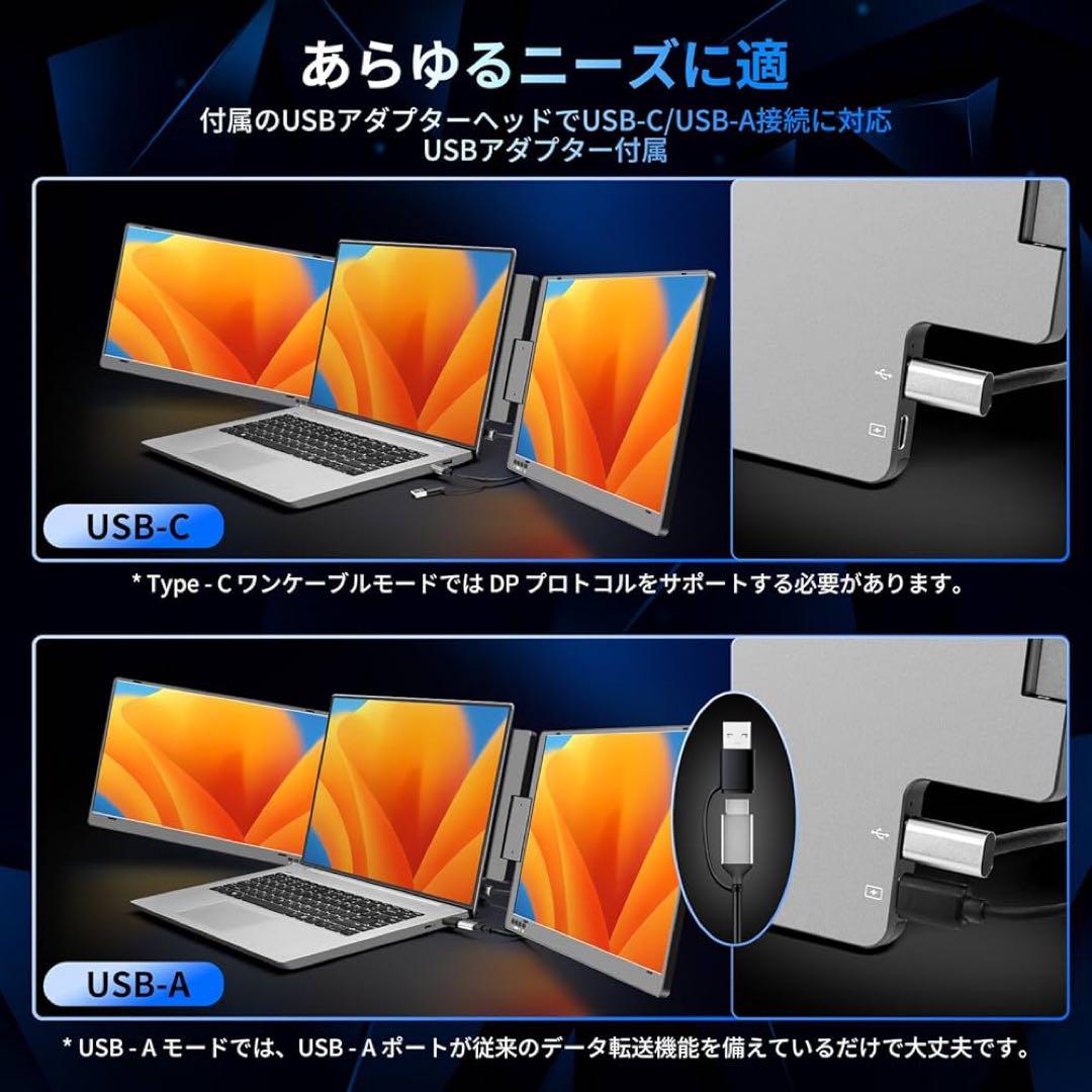 ROADOM デュアルモニター 14インチ 合金製 X90A - メルカリ