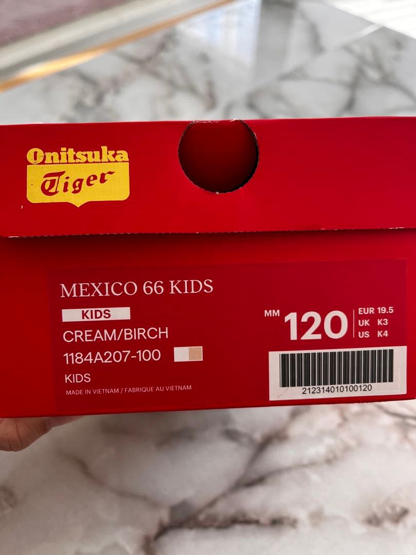 オニツカタイガー メキシコ66 2023冬限定モデル ベビーシューズ（12cm