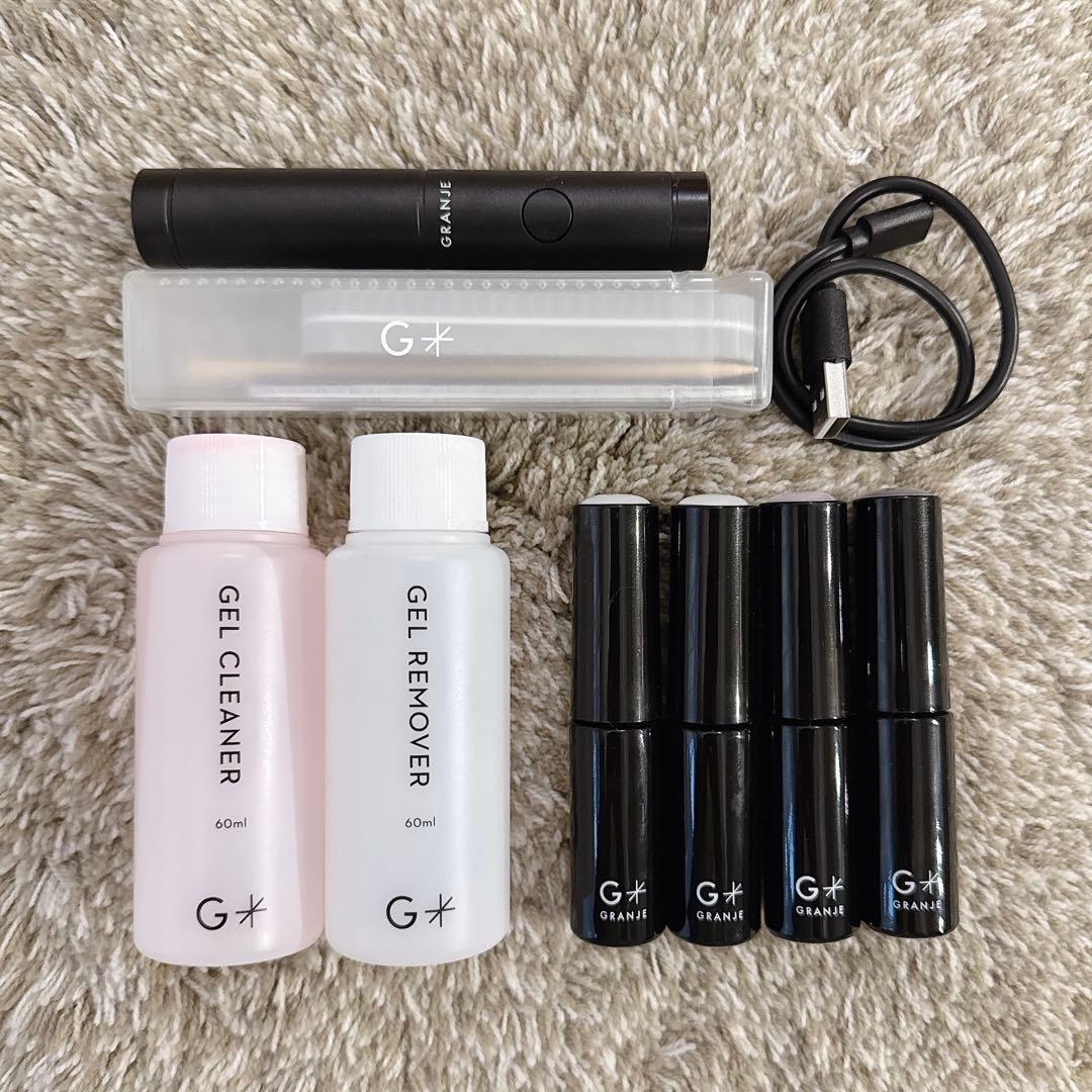GRANJE グランジェ ジェルポリッシュセット + 2カラー ジェルネイル ピールオフジェルセット + 2 カラー｜GRANJE（グランジェ）公式