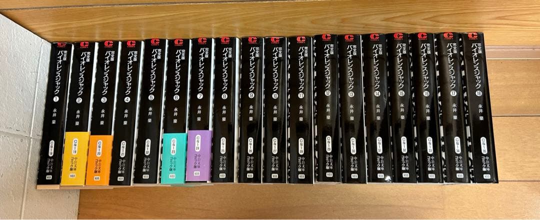 完全版 バイオレンスジャック 文庫版コミック 全18巻セット 永井豪