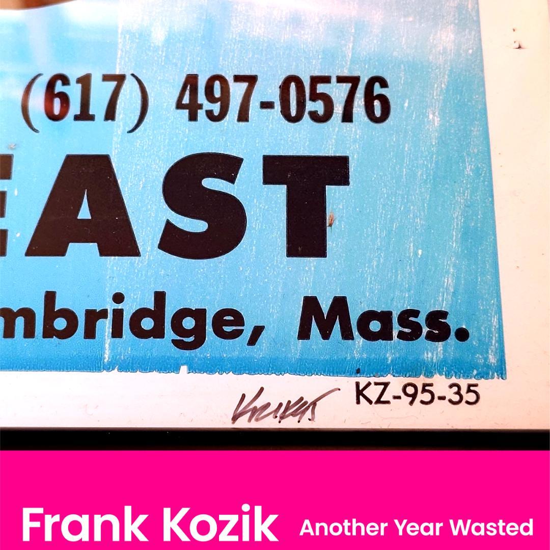 Frank Frank Kozik Another Year Wasted ポスター