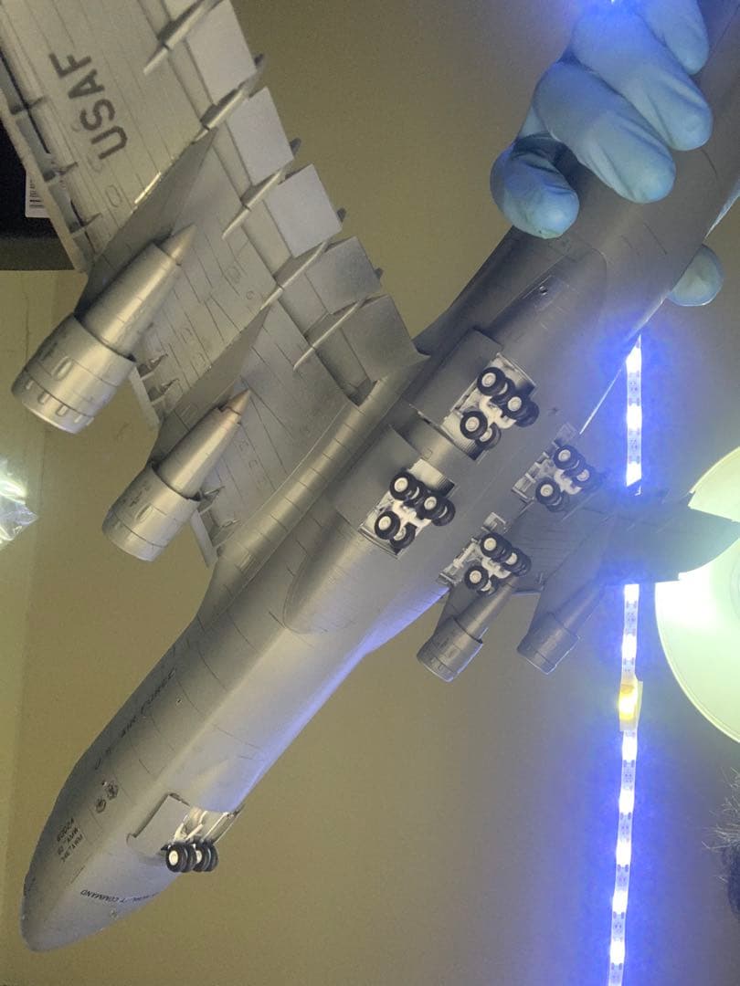 1/144スケールC5Bギャラクシー米軍大型輸送機 - メルカリ