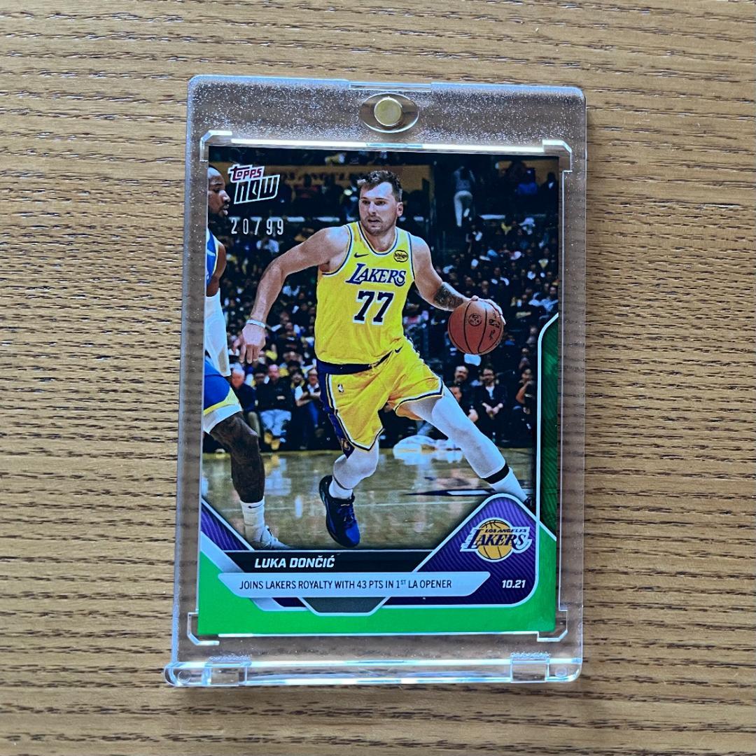 Topps Now Luka Dončić（ルカ・ドンチッチ） シリアル /99 - メルカリ