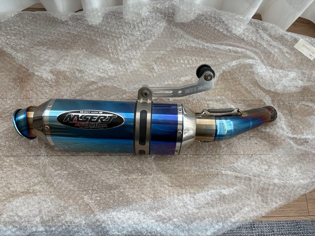 BEET JAPAN NASERT スリップオンマフラー Ninja250 Amazon | BEET(ビート) スリップオンマフラー ナサート