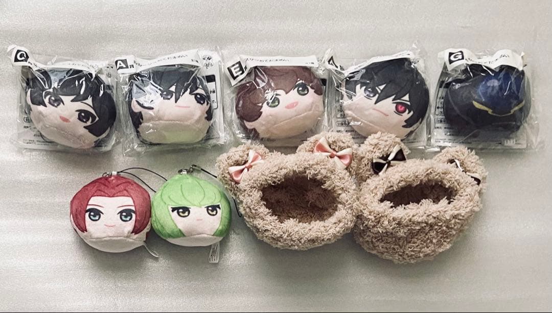 【コードギアス】おてだまぬい　着ぐるみ　9点セット コードギアス 反逆のルルーシュ たぴにゃんこ | TAPIOCA online shop