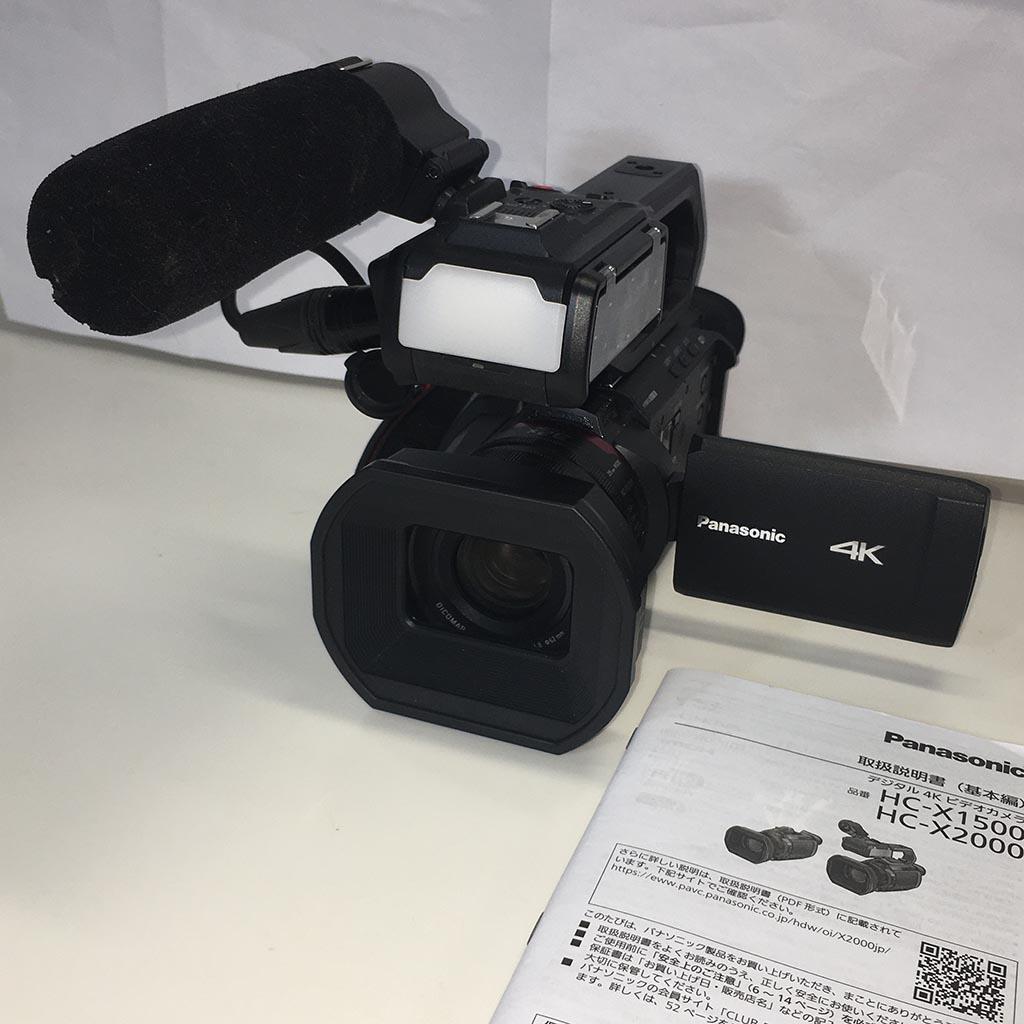 HC-X1500 ハンドルユニットマイク付 - メルカリ