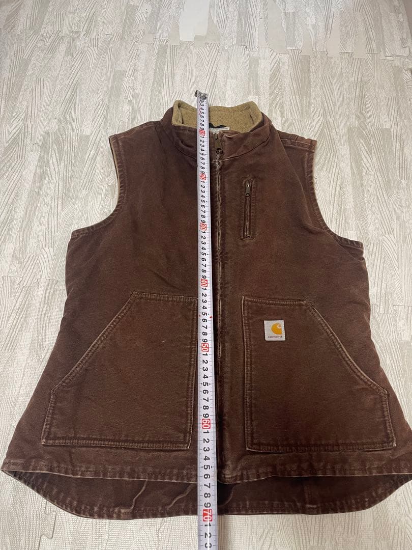 00s carhartt カーハート ダックベスト mexico製 M - メルカリ
