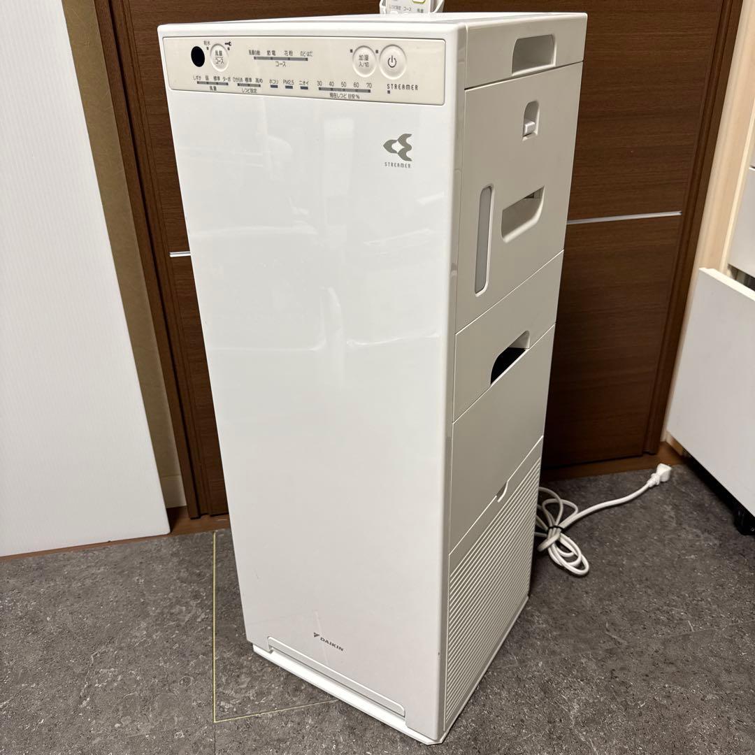 【動作確認済】ダイキン/DAIKIN●空気清浄機●MCK55XE8-Wリモコン付 Amazon.co.jp: ダイキン MCK55W-W 加湿ストリーマ空気清浄機