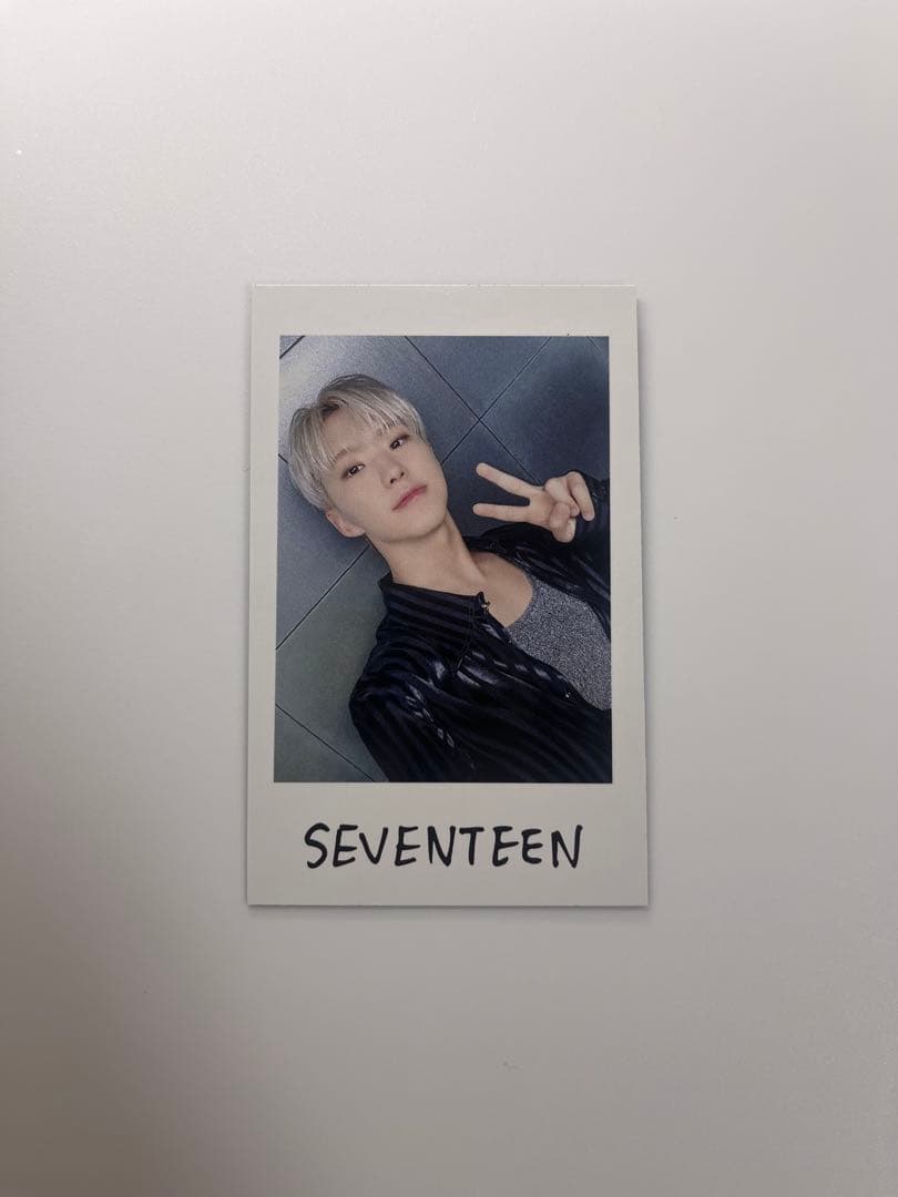 SEVENTEEN ホシ RIGHT HERE インスタントフォト チェキ - メルカリ