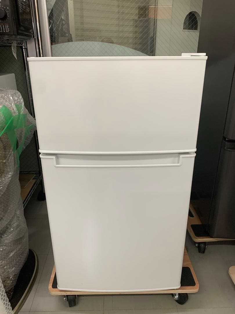 Haier ハイアール BR-85A 2022年製 冷蔵庫 85L右開き大阪限定 ORIGINALBASIC 冷蔵庫 2ドア 右開き 85L （直冷式） BR-85A-W