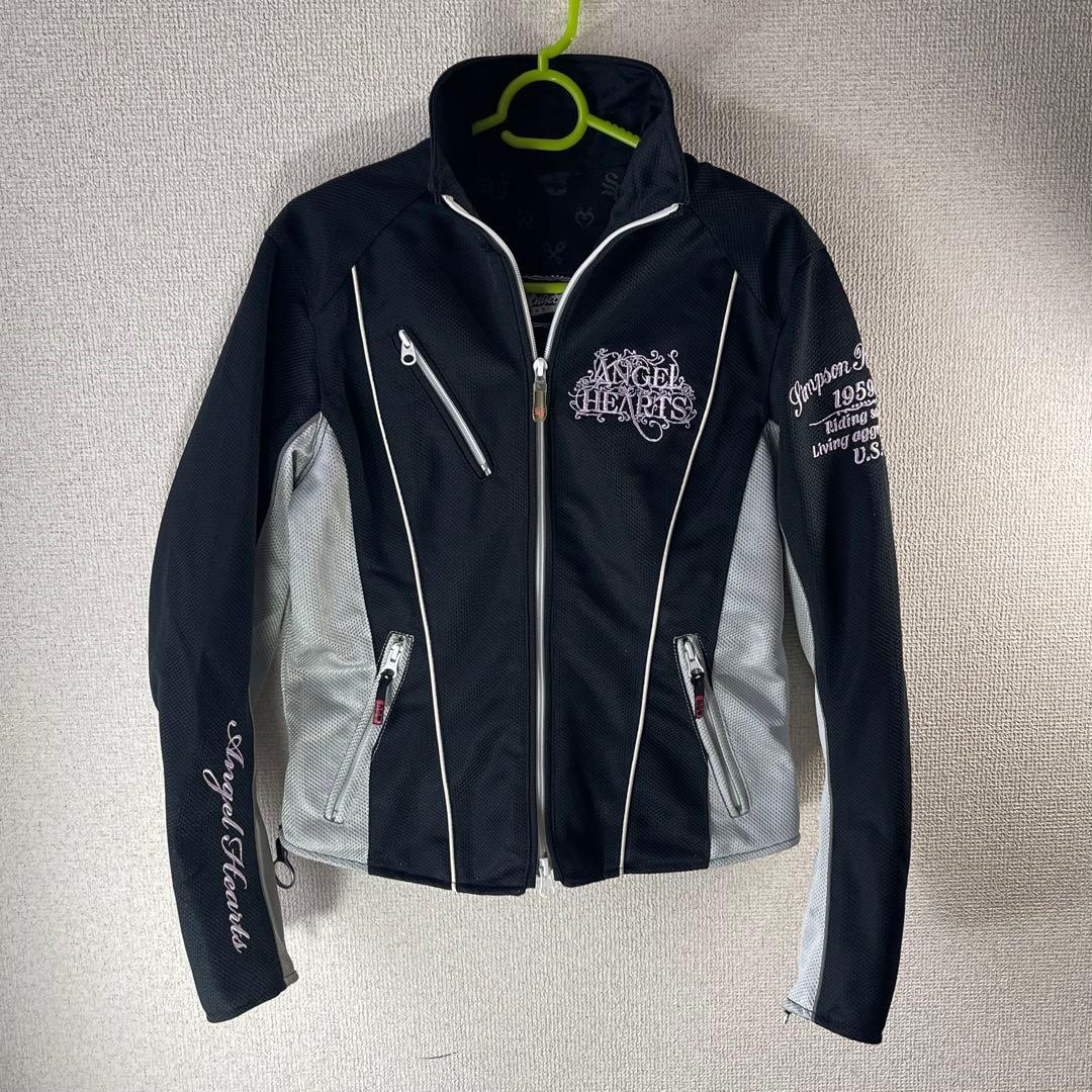 A869⭐︎SimpsonGirl ANGEL HEARTS レディスバイクJKT - メルカリ