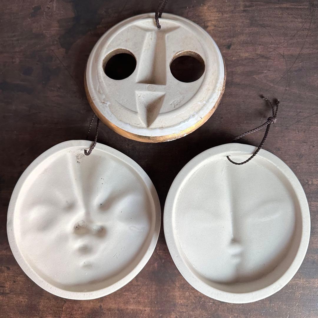 EXPO'70 大阪万博 岡本太郎 太陽の塔 太陽の顔 過去現在未来 信楽焼Ff