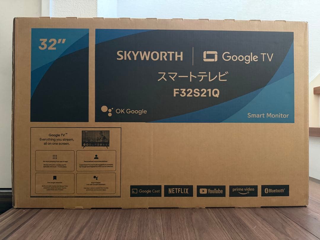 【新品】SKYWORTH 32インチ Google TV F32S21Q Amazon.com: Skyworth 32 inch Smart TV, 720P Roku Google TV with