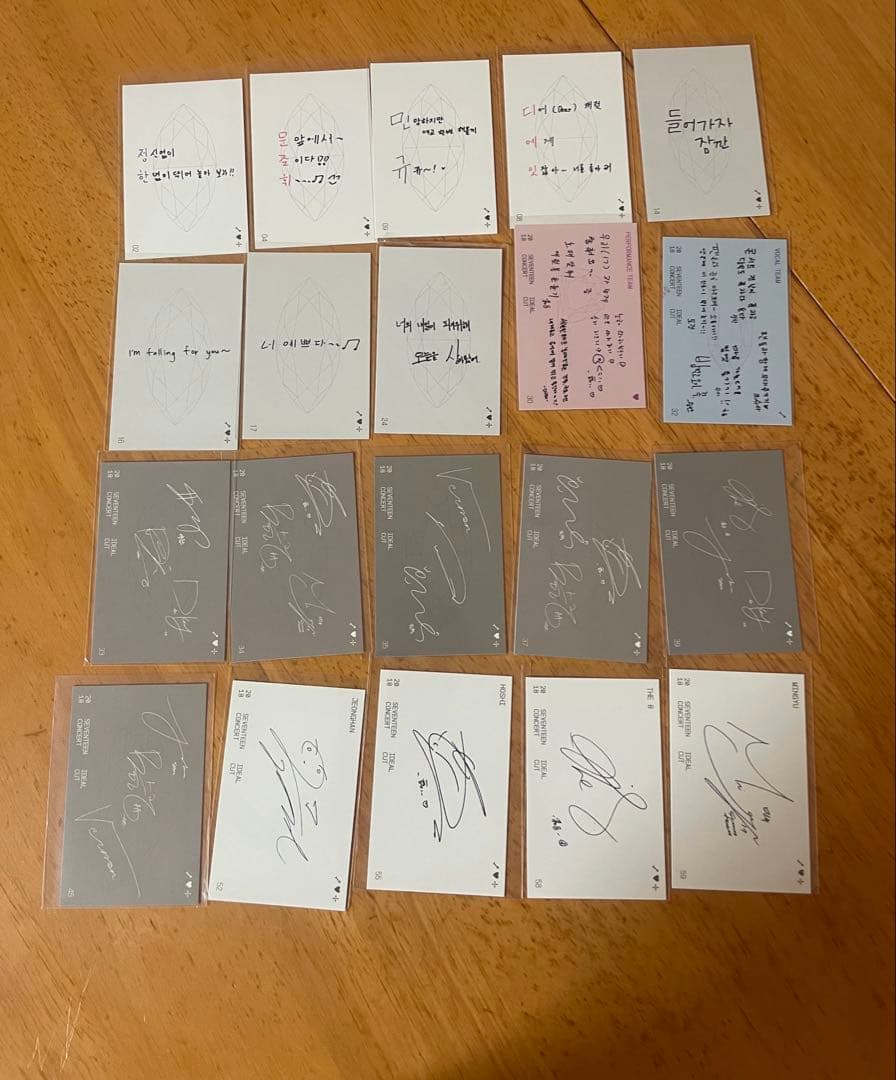 SEVENTEEN ソウルコン ideal cut トレカ - メルカリ