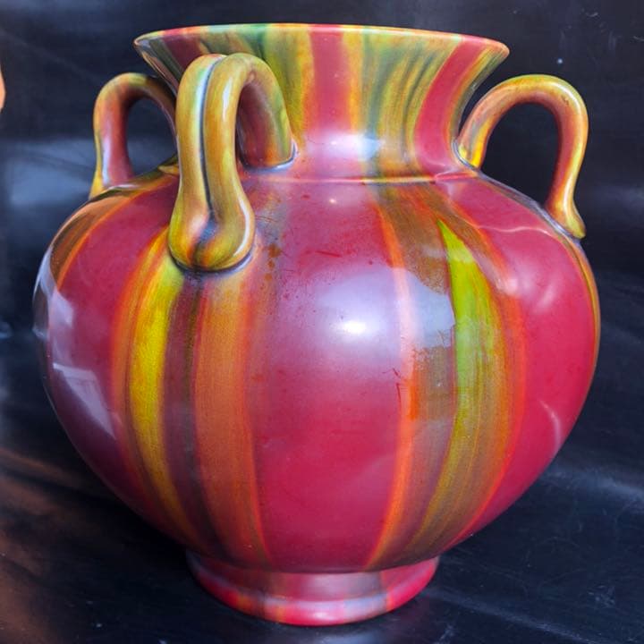 人間国宝級◇蔵から凄い美しい釉薬の壺が出てきた、壷、花瓶、古美術品、