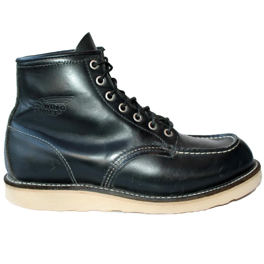 RED WING 8179 黒セッター ワークブーツ ブラッククローム - メルカリ