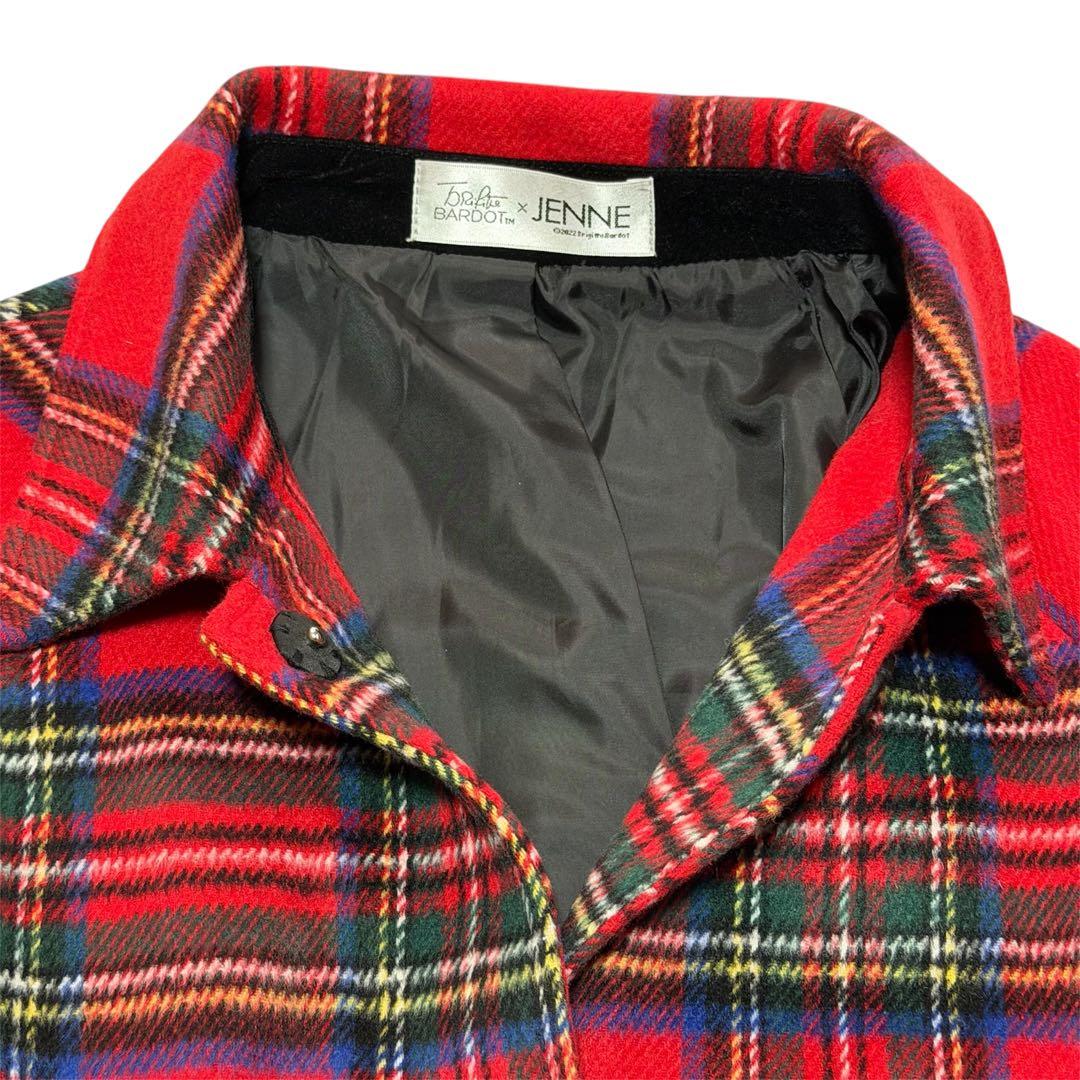 JENNE x Brigitte Bardotポンチョ風ケープコート - メルカリ