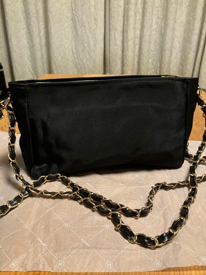 非売品】CHANELシャネルノベルティ ブラックスパンコール ショルダー