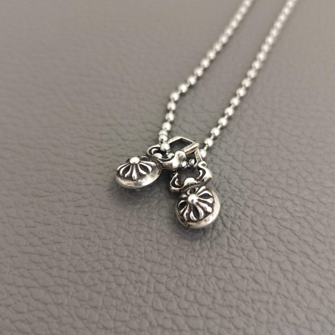 CHROME HEARTS クロムハーツ クロスボール ファスナーパーツ 925