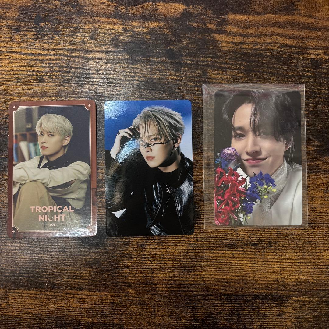 JO1 白岩瑠姫 トレカ 3枚セット - メルカリ