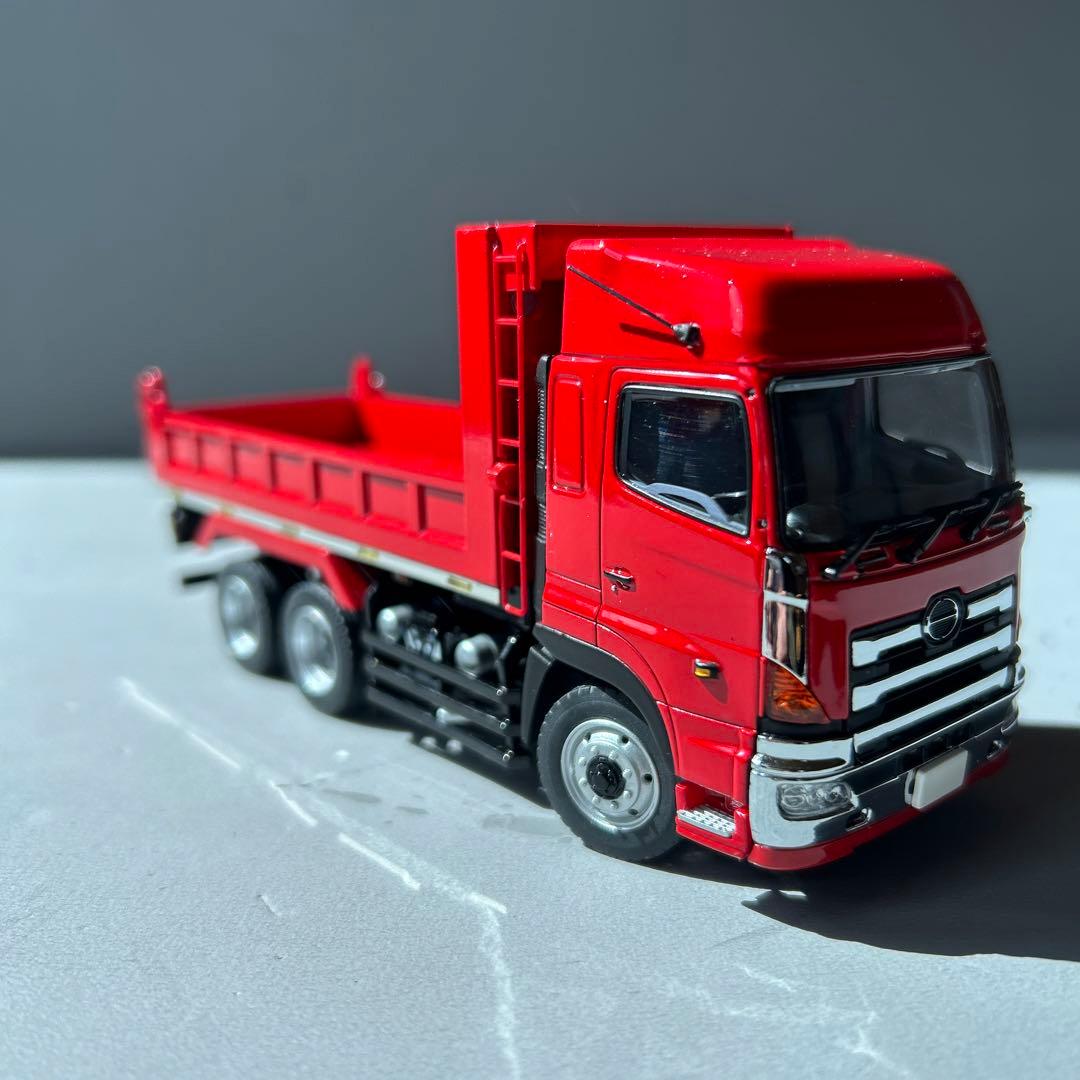 1/50 ケンクラフト 改日野プロフィアダンプトラック レッド - メルカリ
