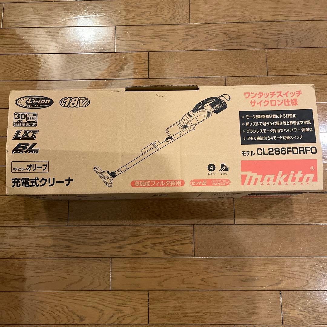 Makita 充電式スティッククリーナー CL286FDRF0 楽天市場】マキタ掃除機 18V充電式クリーナー CL286FDRFO（オリーブ