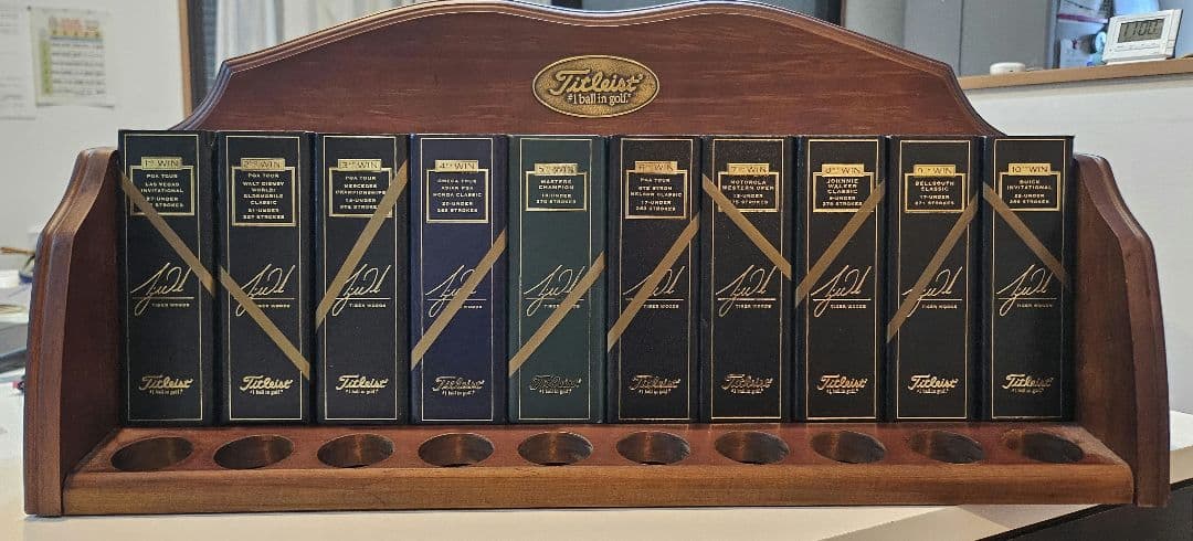 希少】Titleist タイガー・ウッズ 優勝記念ゴルフボール10箱セット