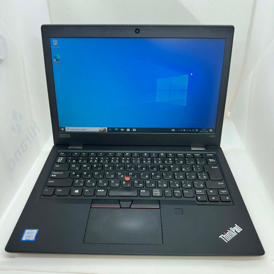 吉*野様 Lenovo ThinkPad L390｜Core i5｜8GB｜25 中古 Bランク Lenovo ThinkPad L390 第8世代 i3 8145U メモリ16GB