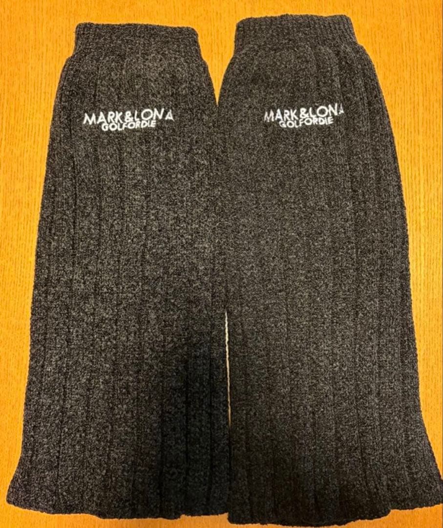 MARK & LONA マークアンドロナレッグウォーマー ブラック