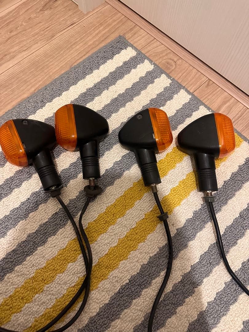 インパルス400純正ウインカー　4点セット Amazon | クリアミニLEDウインカー2個セット GSX400インパルス GSX400S