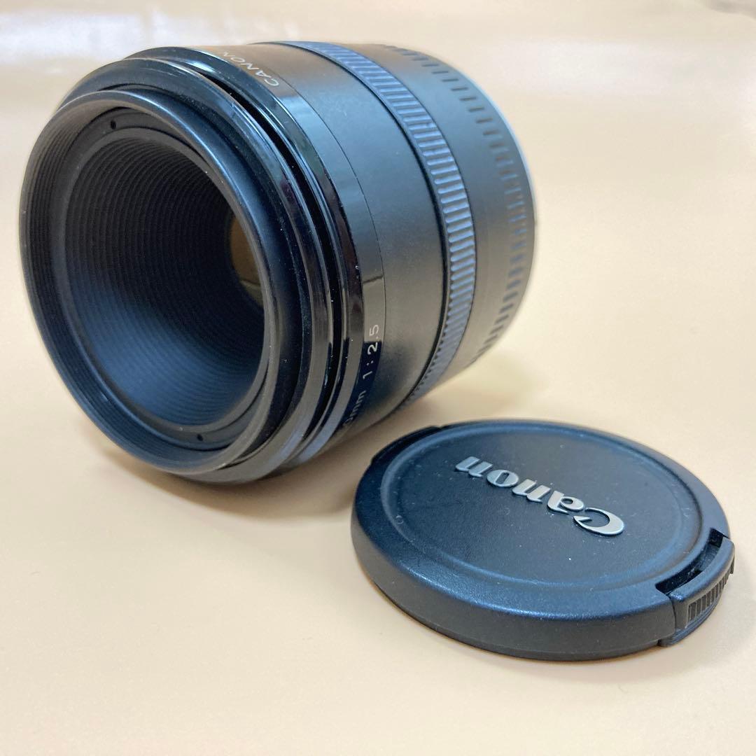 ◻︎完動品◻︎CANON EF50mm F2.5 コンパクトマクロ EFレンズ キヤノン Canon EF 50mm F2.5 コンパクト マクロレンズ フル