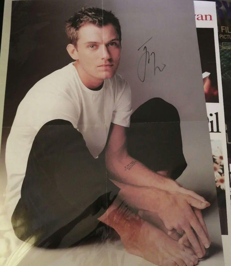 ジュード・ロウの直筆サイン入りポスター ジュード・ロウ 直筆オートグラフ | オートグラフ（直筆サイン）,男優