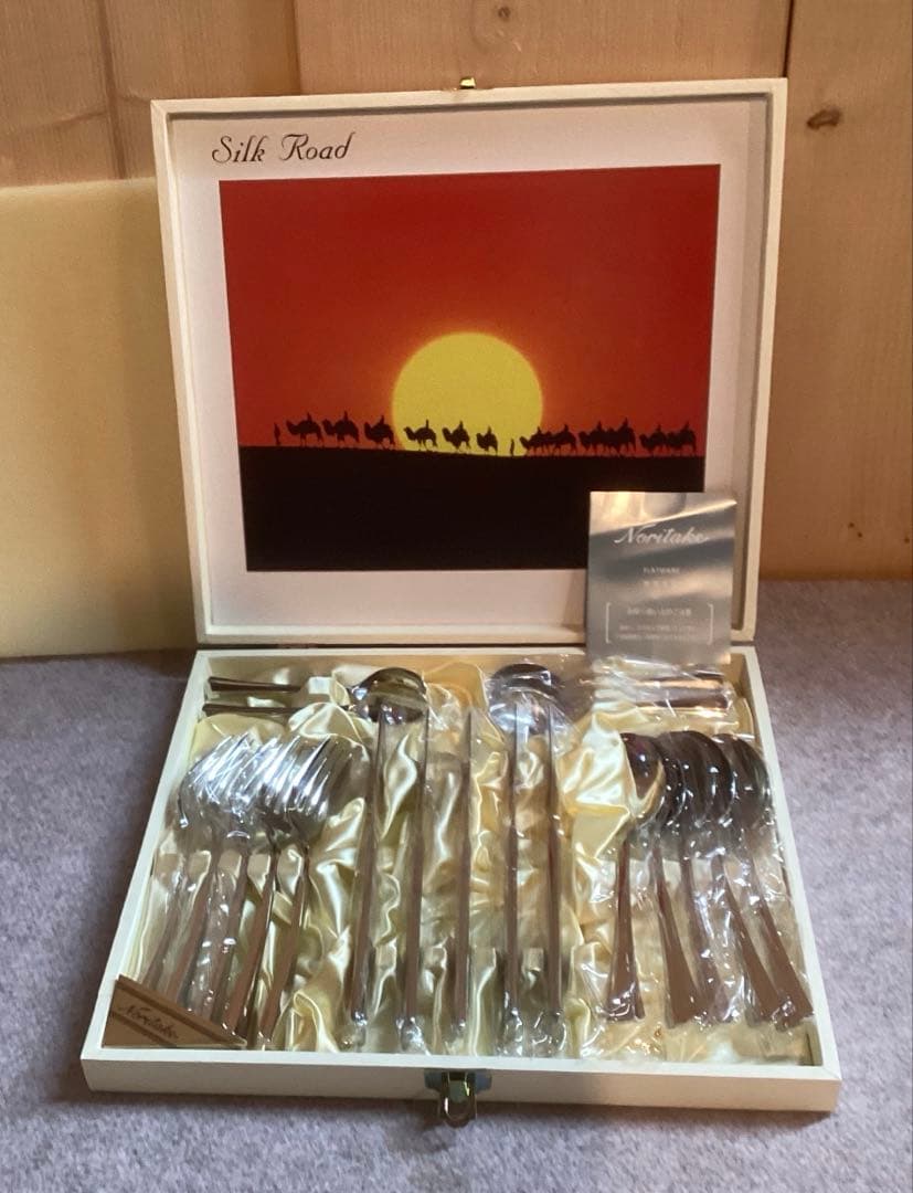 Noritake Silk Road カトラリーセット20本セット シルクロード カトラリーセット 21点 - メルカリ