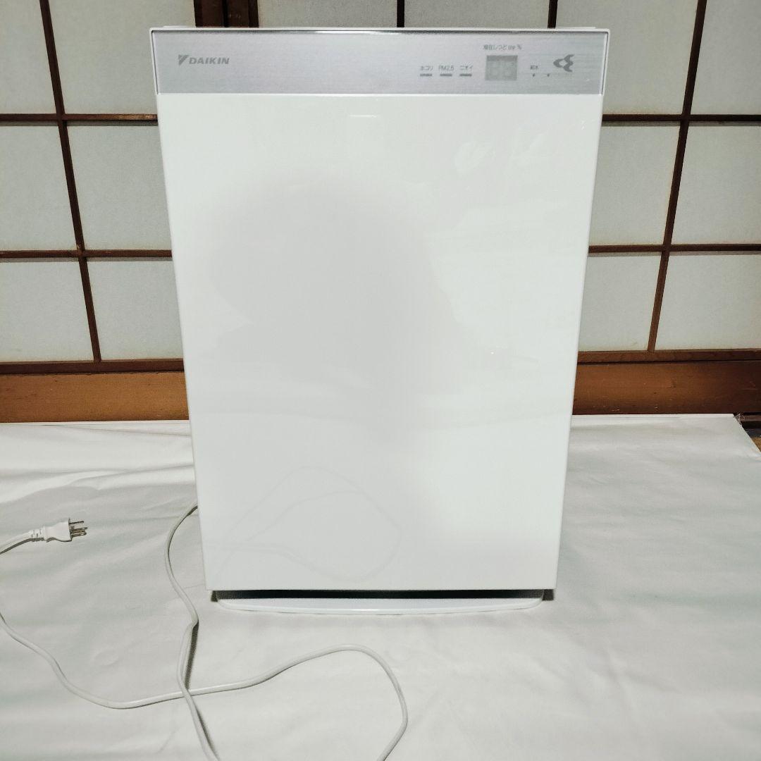 ダイキン 空気清浄機 PM2.5センサー搭載 MCK70VE6-W ダイキン、PM2.5の微粒子をすばやく検知して除去する加湿空気清浄機