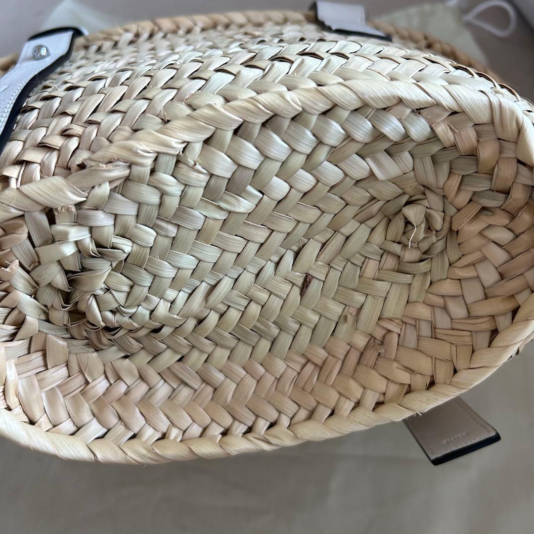 LOEWE かごバッグ ホワイト スモール sio様 LOEWE カゴバッグ ホワイト