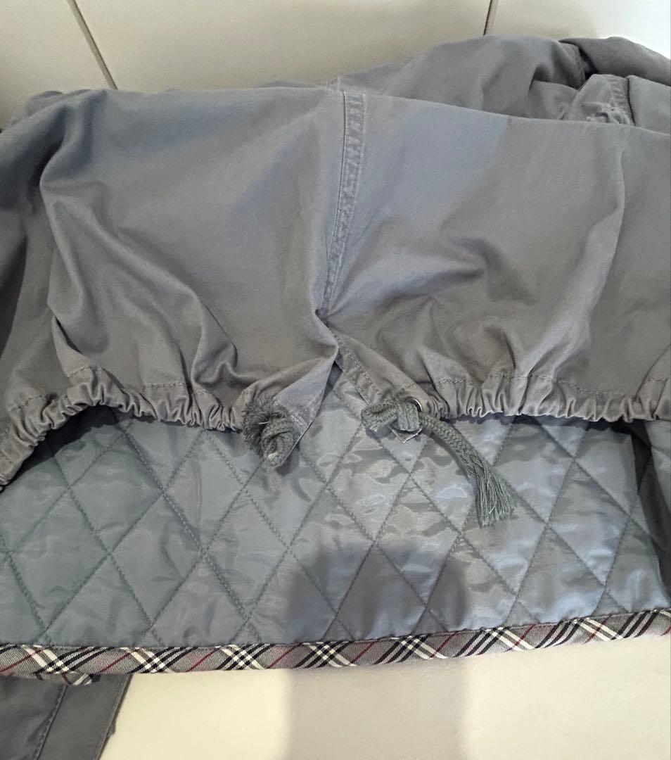 ジェン様専用 BURBERRY BLUE LABELグレー モッズコート - メルカリ