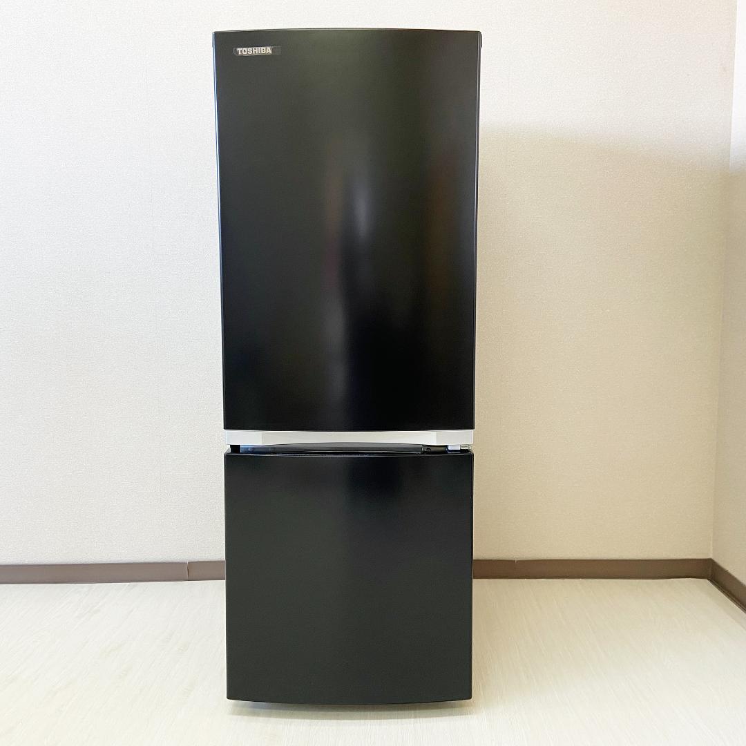 東芝 冷蔵庫 GR-S15BS (K) 右開き 2020年製 TOSHIBA（東芝） 冷蔵庫 2ドア 153L GR-S15BS (右開き/セミマット