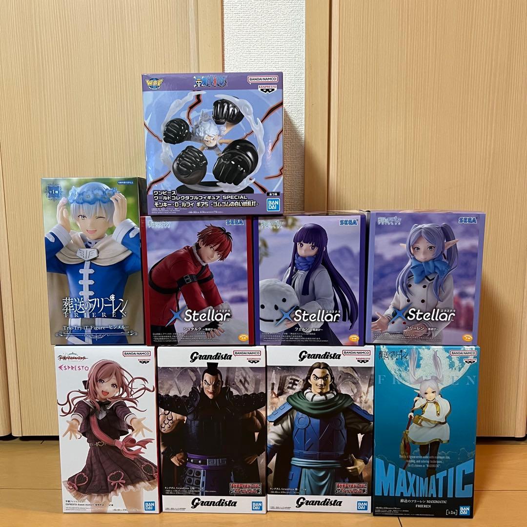 大特価】 プライズフィギュア まとめ売り 最新作 含む 人気作品 9個