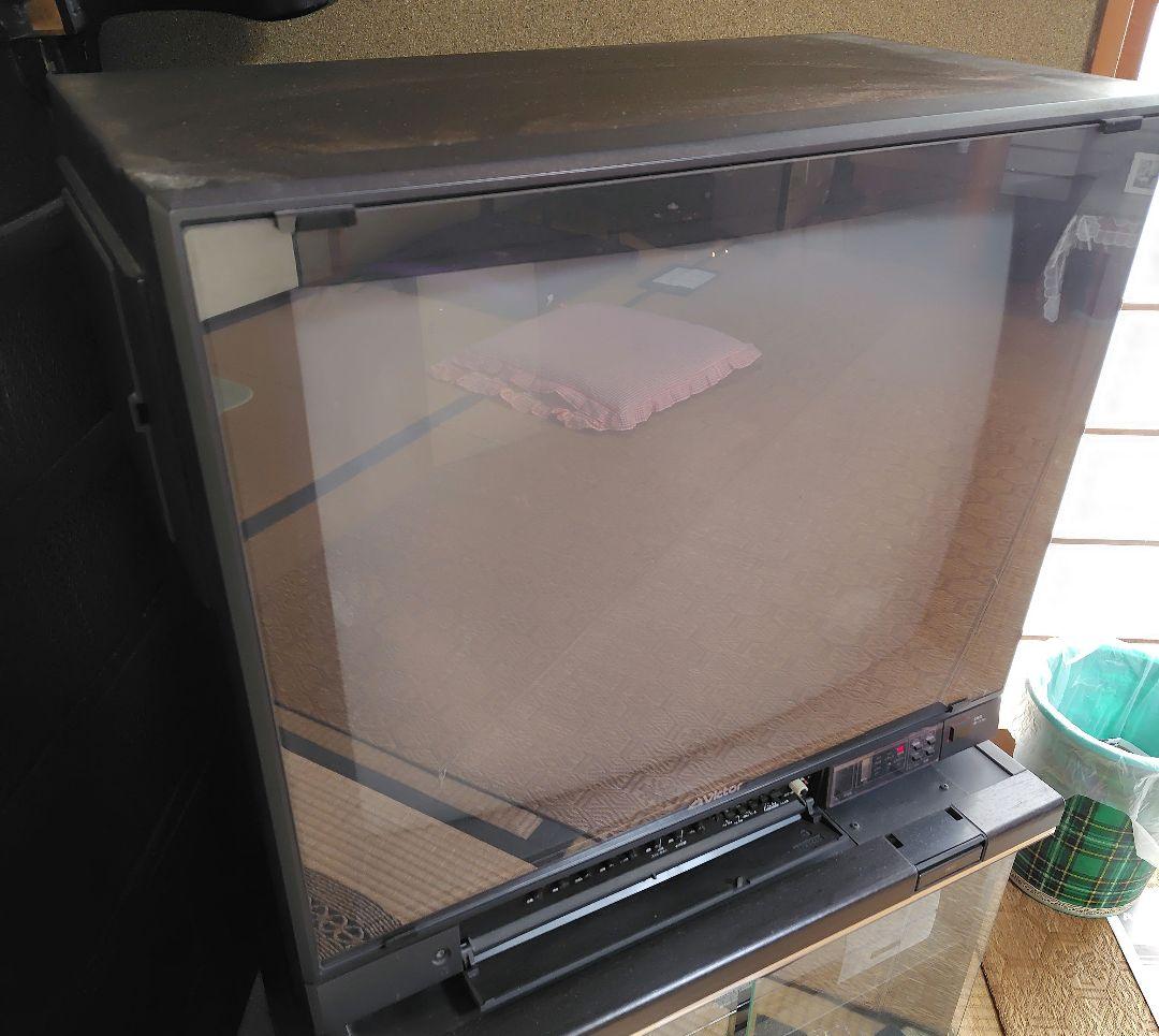 ビクターブラウン管テレビ 86年製 通電確認済AV240D - メルカリ