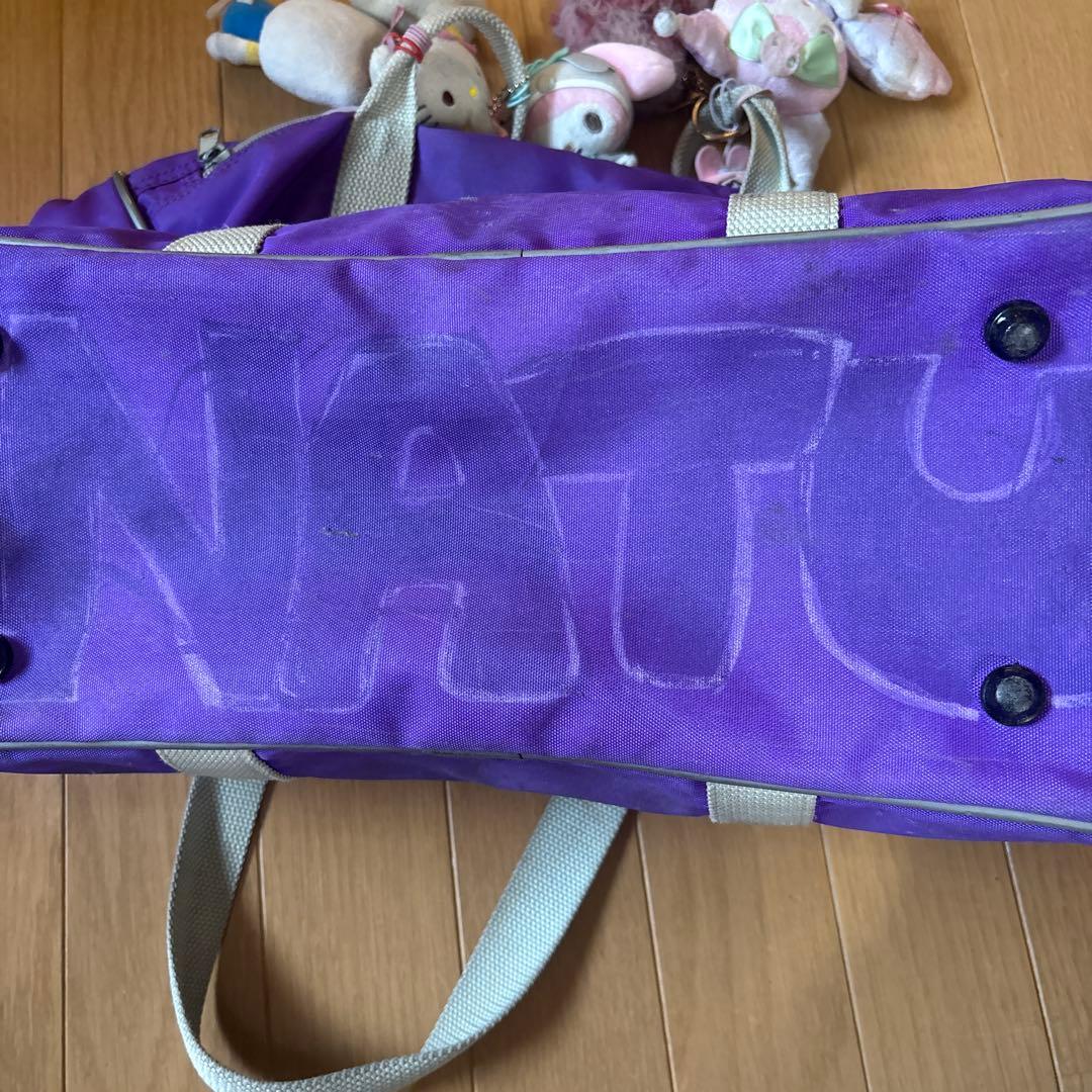 旧ワッペ 紫 ペガサス スクバ キャラクターキーホルダー付き - メルカリ