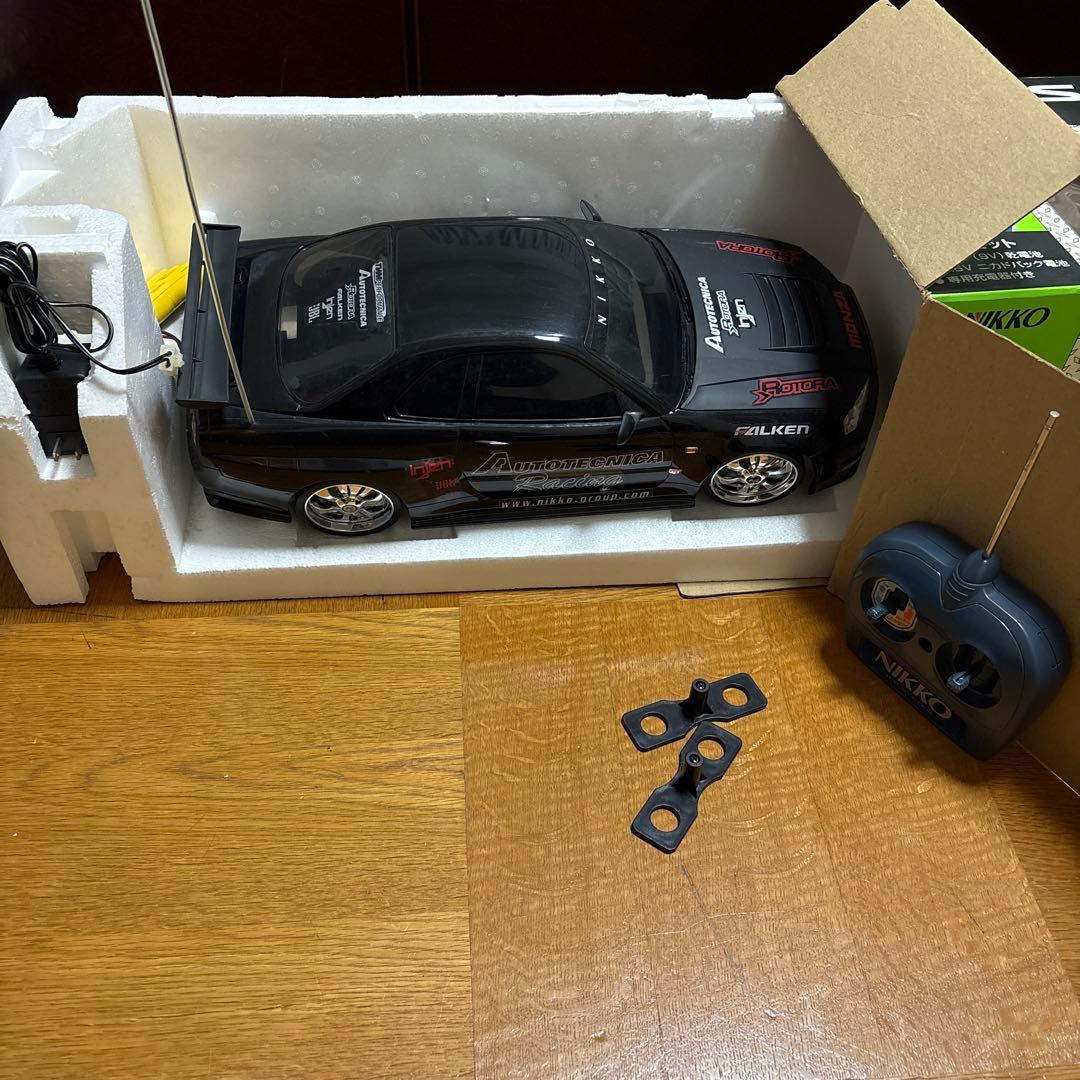 ニッコー NIKKO 1/10 スカイライン R34 GTR ラジコン - メルカリ