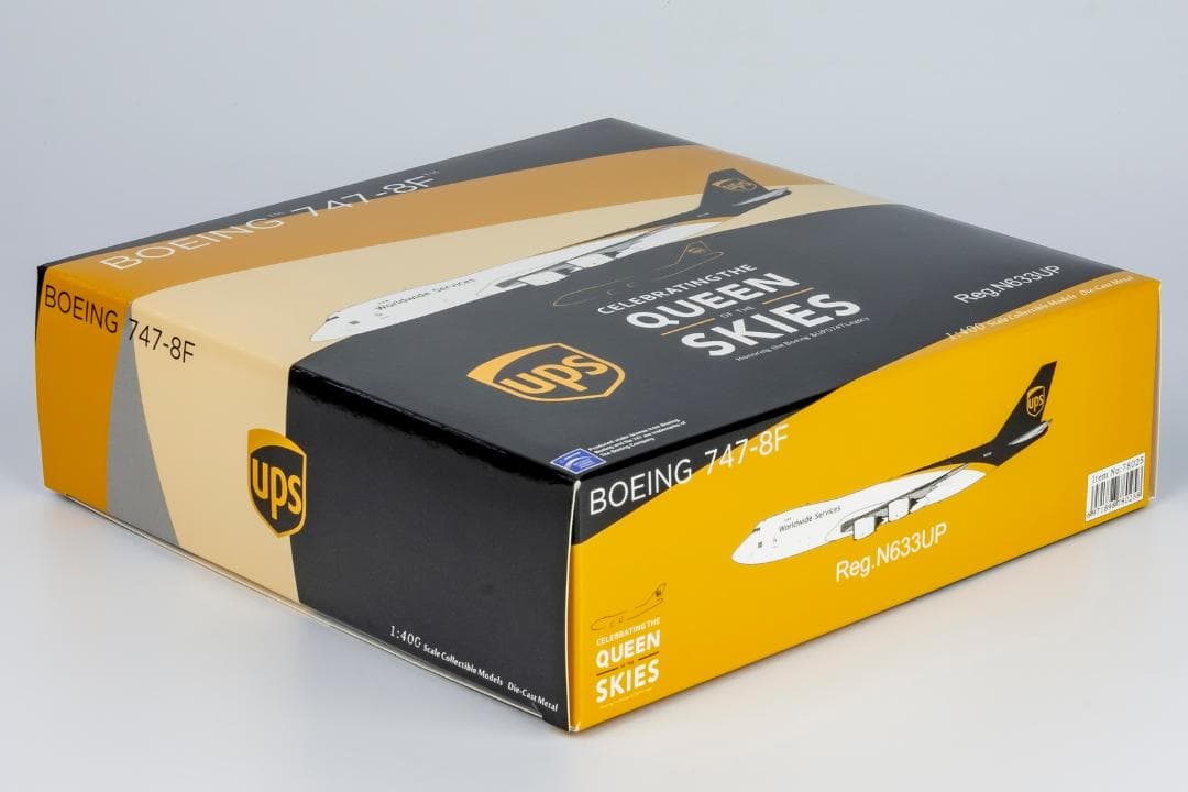 UPS 747-8F N633UP 1/400 - メルカリ
