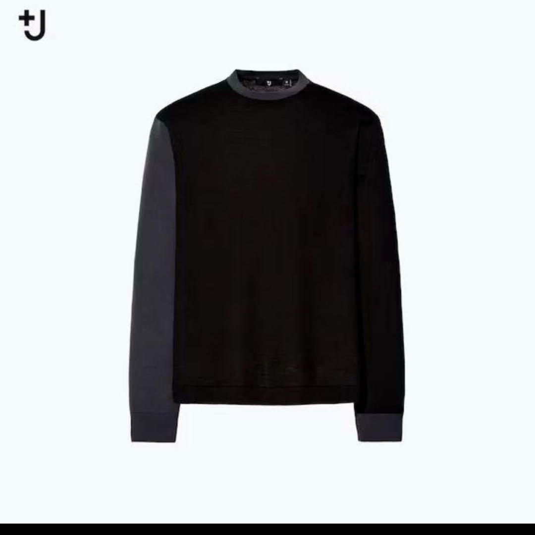 ジルサンダー　ユニクロ　+J セーター　カシミヤ　バイカラー ジルサンダー ユニクロ +J セーター カシミヤ バイカラー