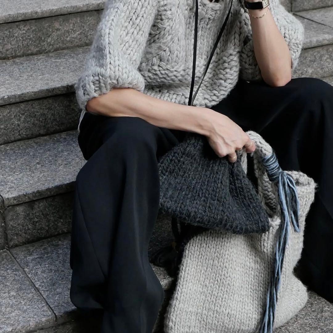 ETRE TOKYO HAND KNIT BAG & POUCH本日限定価格